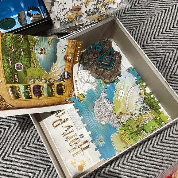 Harry Potter 4D Puzzle Complete With Instructions Hogwarts Wizarding World - Picture 11 of 13